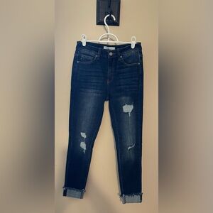Kancan 5/26 Distressed Skinny Jean